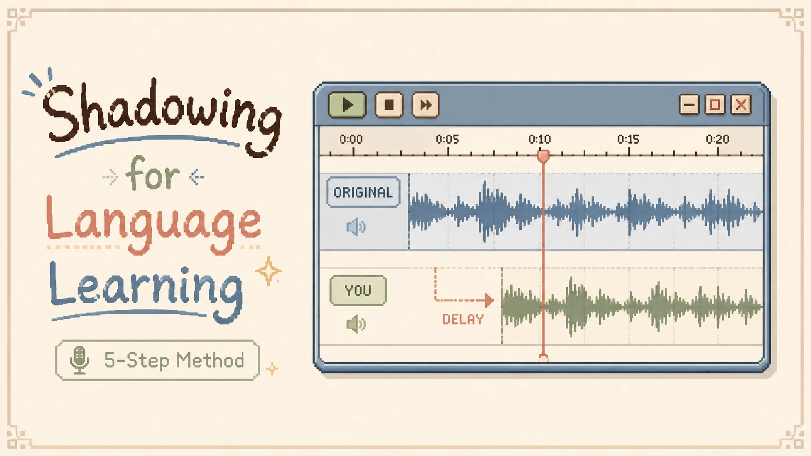 How to Do Shadowing for Language Learning: 5 Steps That Turn Imitation Into Real Speaking