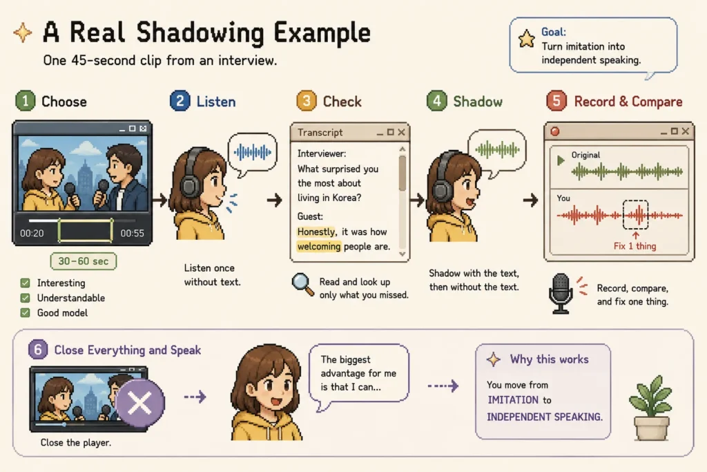 A Real Shadowing Example