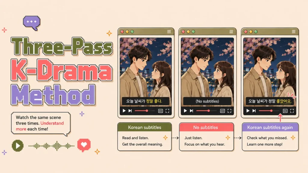 First Pass: Watch With Korean Subtitles