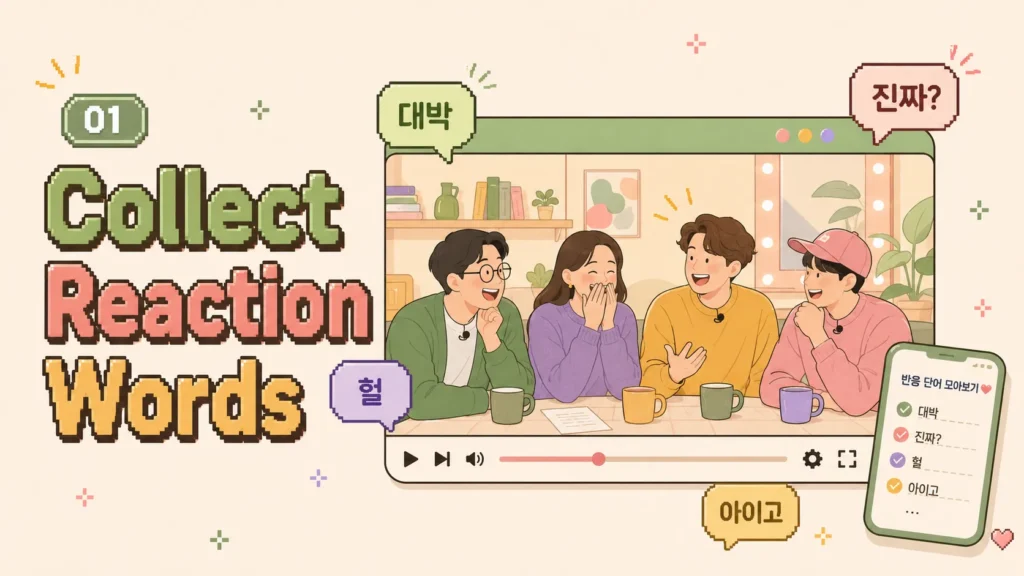Collect Reaction Words