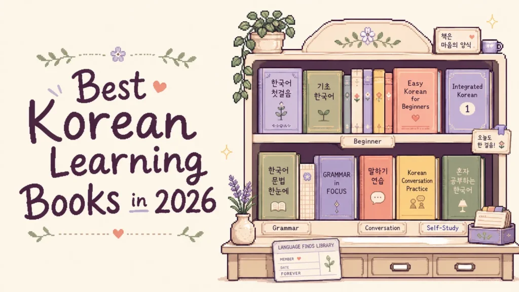 6 Best Korean Learning Books for Every Kind of Learner (2026)