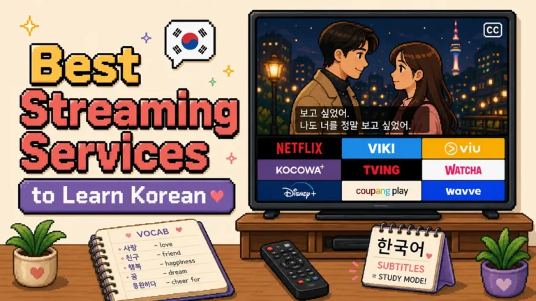 6 Best Streaming Services to Learn Korean in 2026