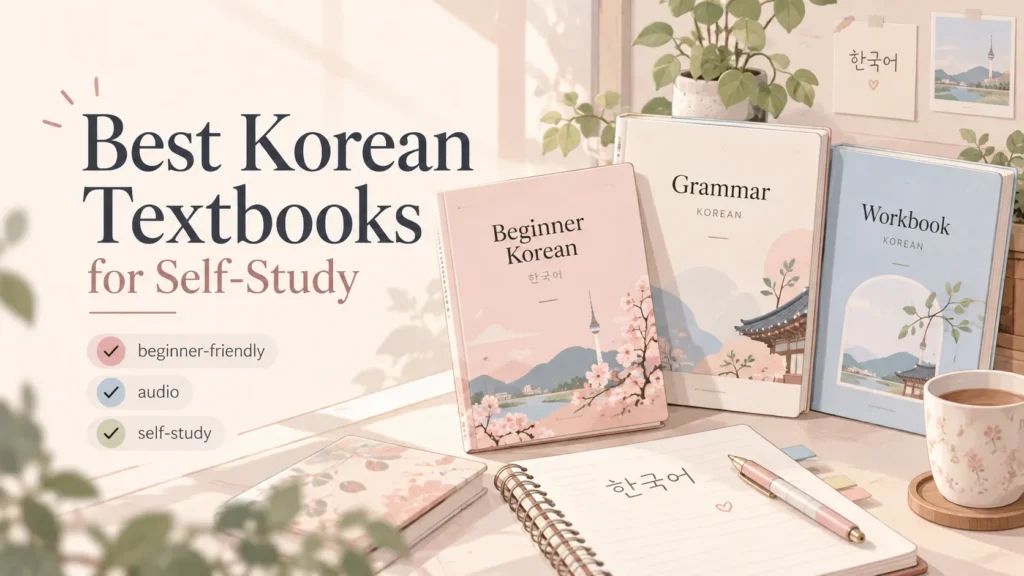 best Korean textbooks for self-study