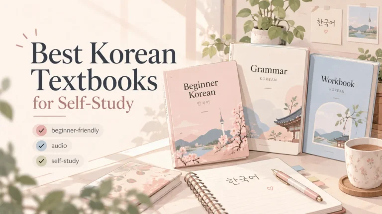 best Korean textbooks for self-study